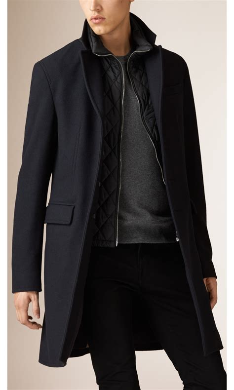 mens burberry winter coat|burberry wool coat men's.